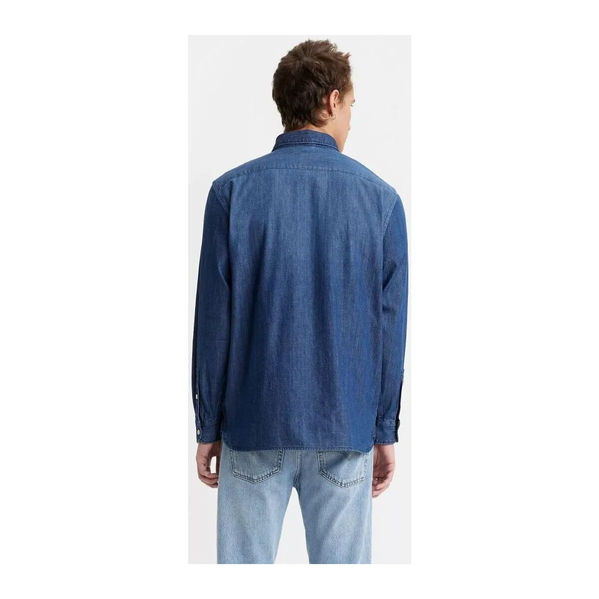 19573 0211  JACKSON WORKER OVERSHIRTSTERLING DARK WASH