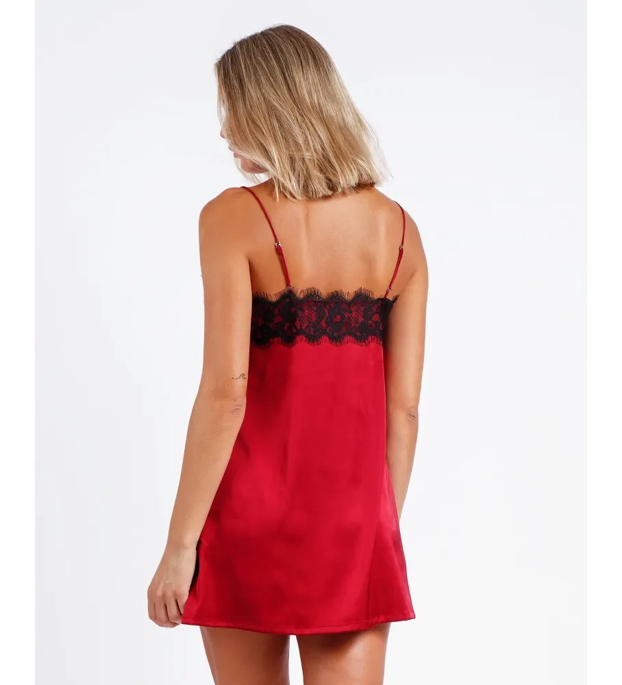 ADMAS CAMISOLA LACE ROJO