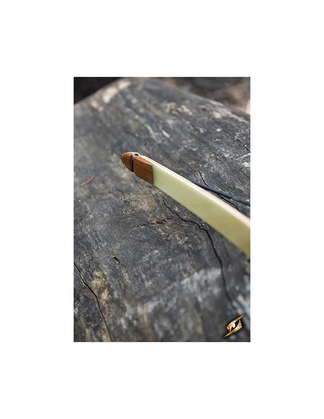 Arco medieval Scythian para usar montado a caballo. 145 cm.