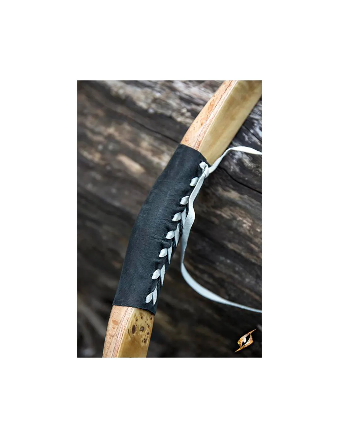 Arco medieval Scythian para usar montado a caballo. 145 cm.