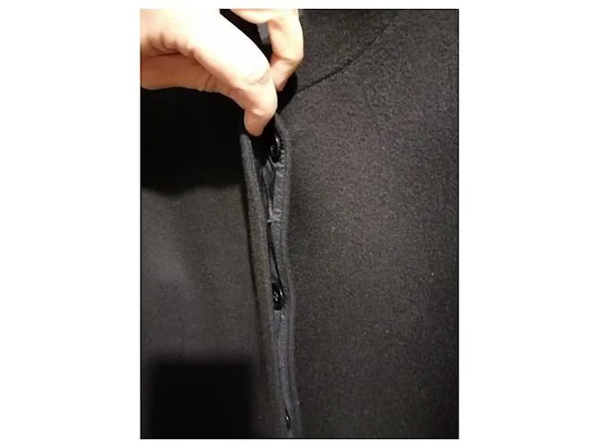 Autre Marque CAPA DE LANA NEGRA Negro 