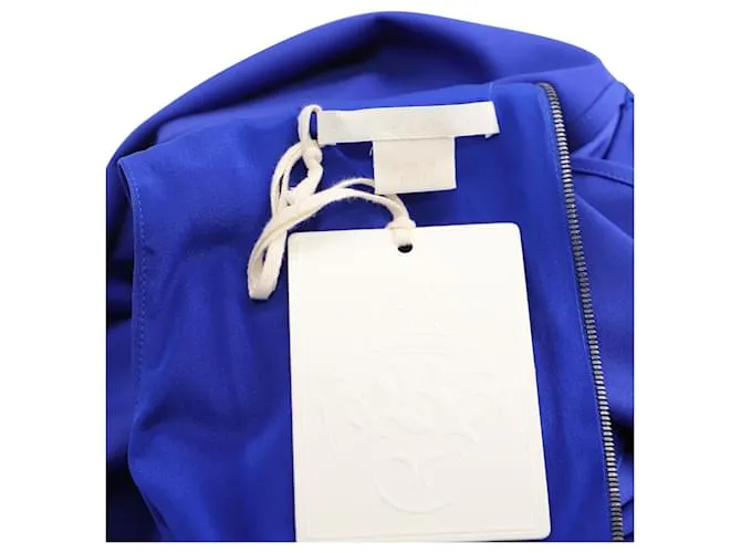 Autre Marque VESTIDO CAPA Midi Antonio Berardi De Lana Azul 