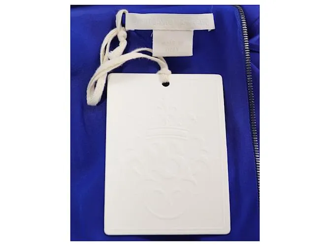Autre Marque VESTIDO CAPA Midi Antonio Berardi De Lana Azul 