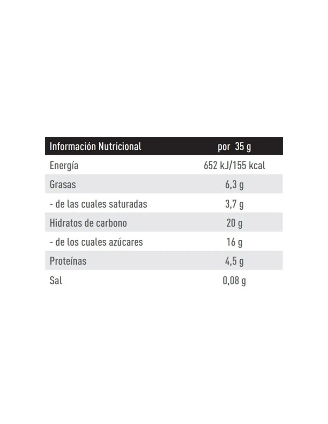 Barrita de Nutrición Weider Bar Avellana