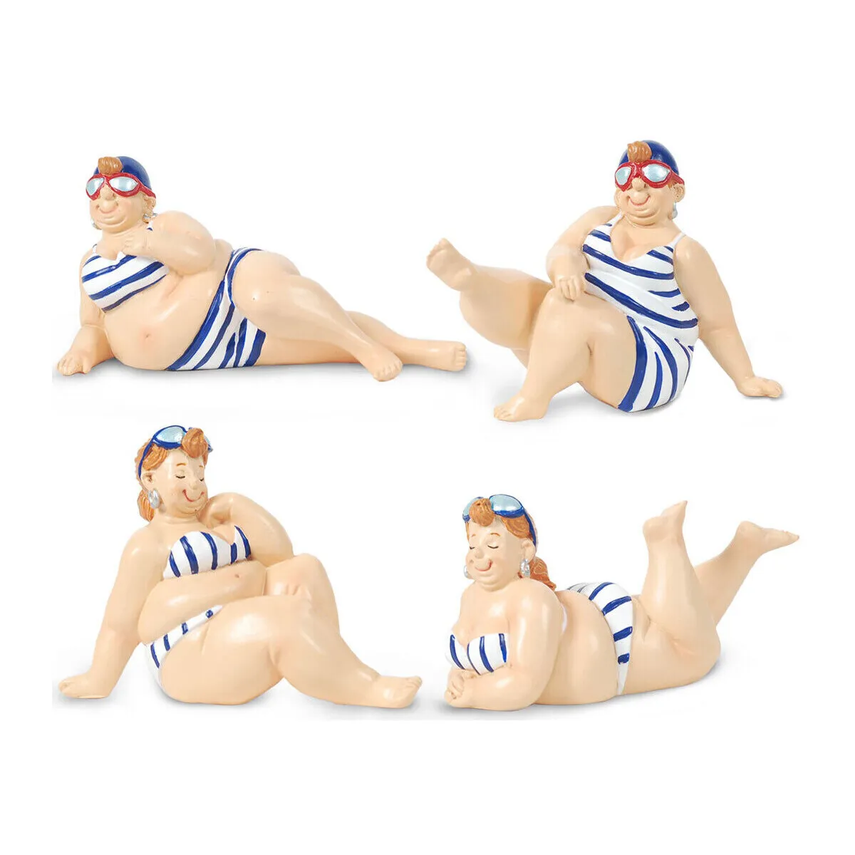 Bañistas Set 4 Unidades