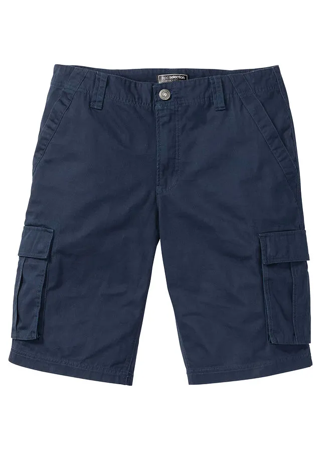 Bermudas de estilo cargo y corte holgado Azul marino