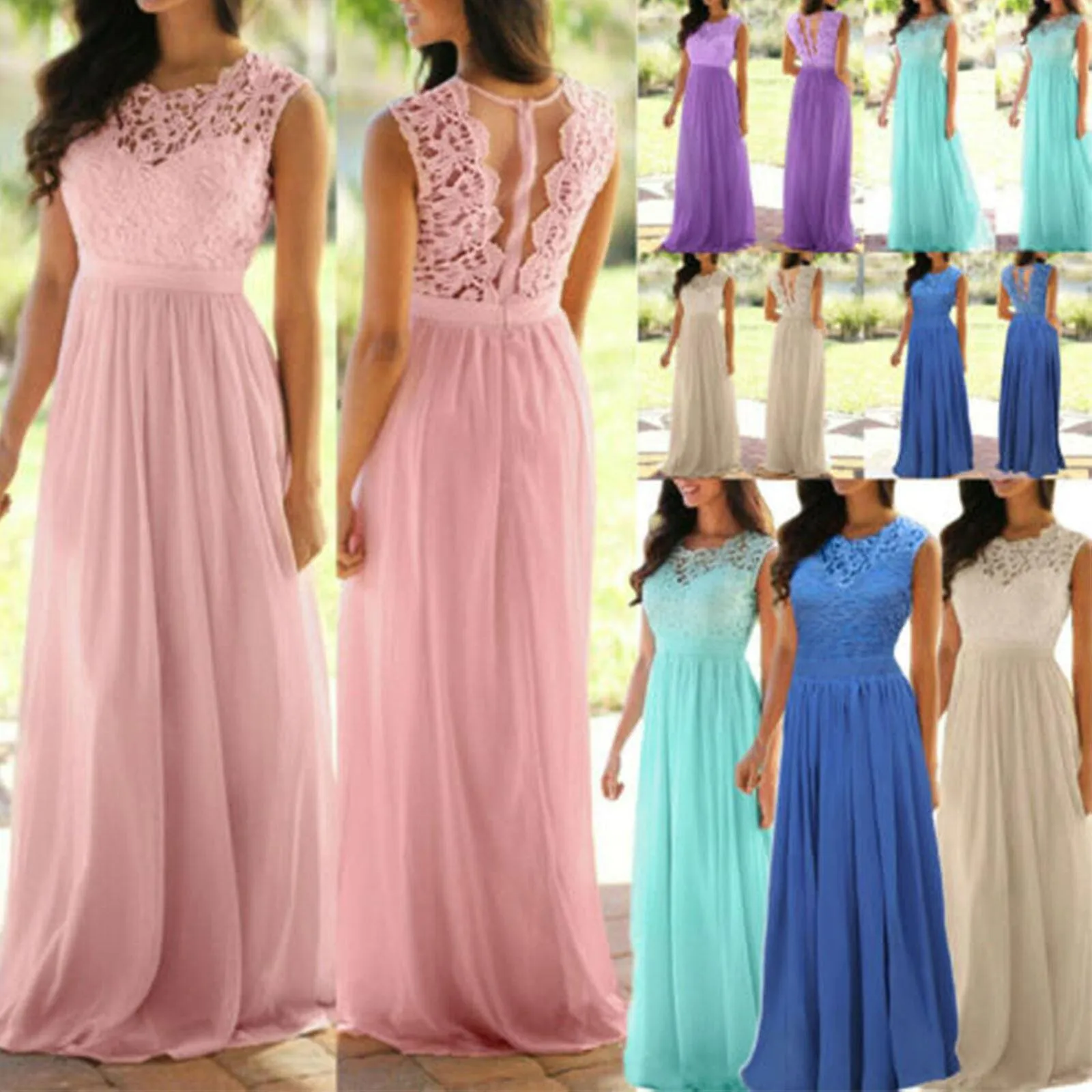 BEST SELLER APPLIQUE CORAL DRESSES WOMEN GUEST ELEGANT DRESS LACE WEDDING BRIDESMAID WOMEN'S DRESS SUMMER MINI DRESS
