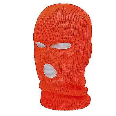 BICICLETA CáLIDA Y A PRUEBA DE VIENTO DEPORTES SKI MASK EQUIPO DE EQUITACIóN  NARANJA FLUORESCENTE