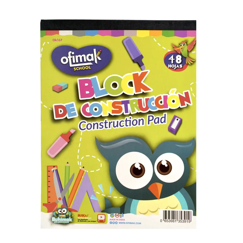 Block construcción 48 hojas
