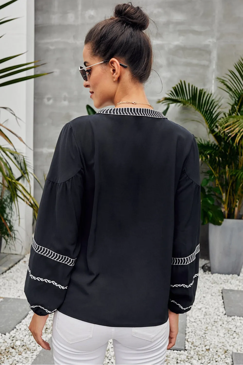 Blusa estilo bohemio