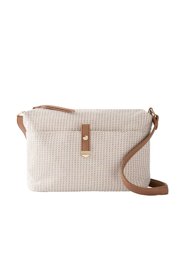 BOLSO DE ESTILO BANDOLERA CREMACOñAC