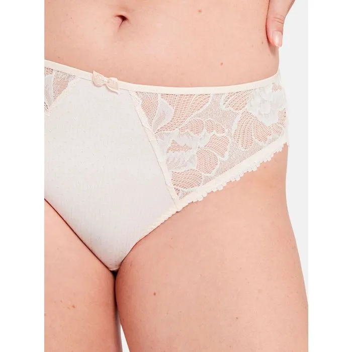 Braga Slip Sans Complexe Capucine 60PAK28 Ivoire Rose