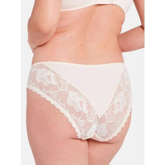 Braga Slip Sans Complexe Capucine 60PAK28 Ivoire Rose