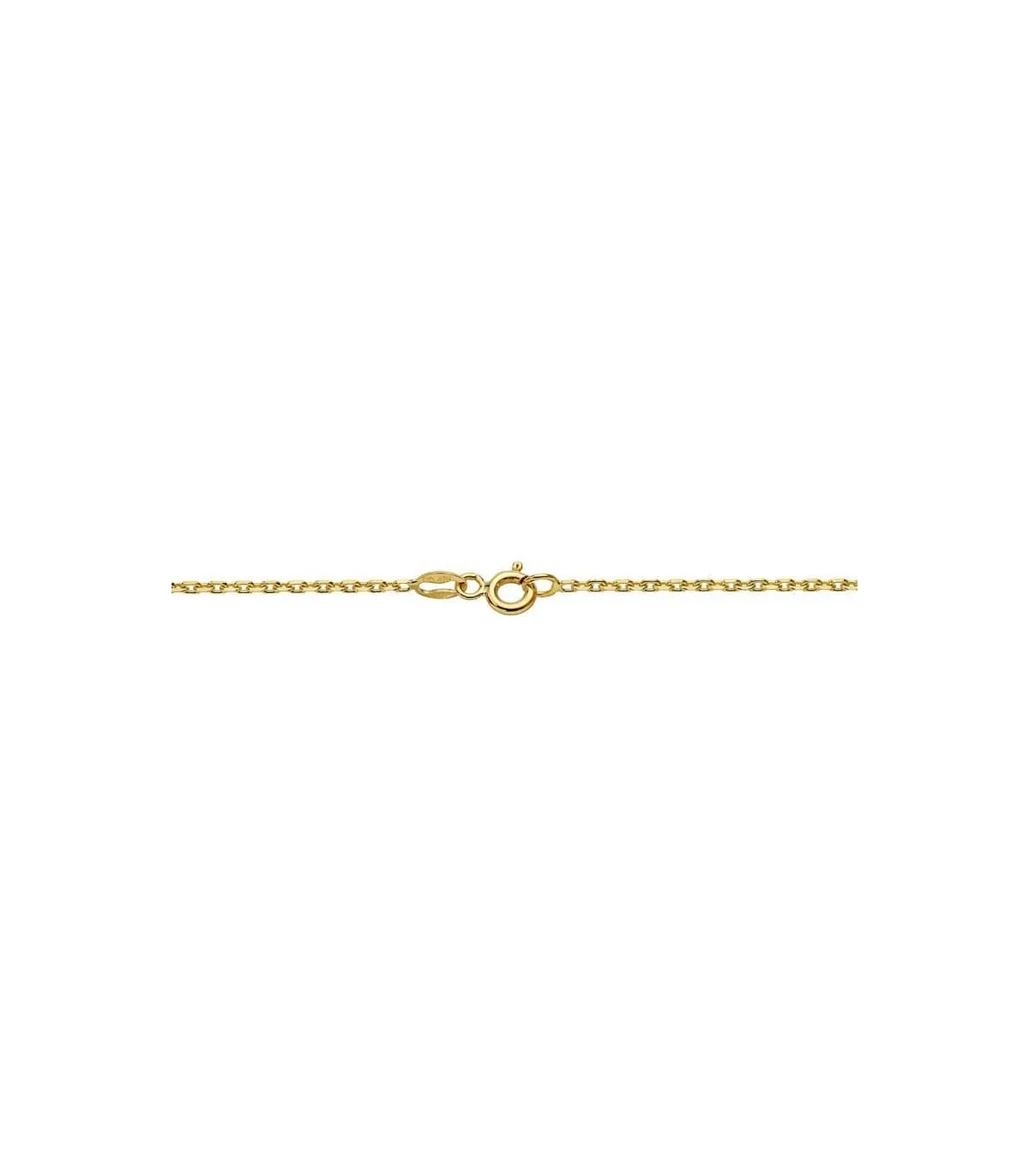 Cadena Forzada 1.5mm Oro 18 K 50cm