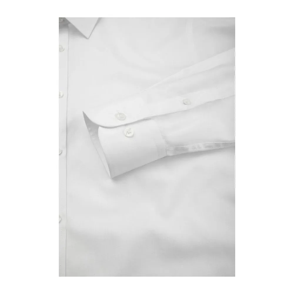 Camisa en espiguilla manga larga hombre