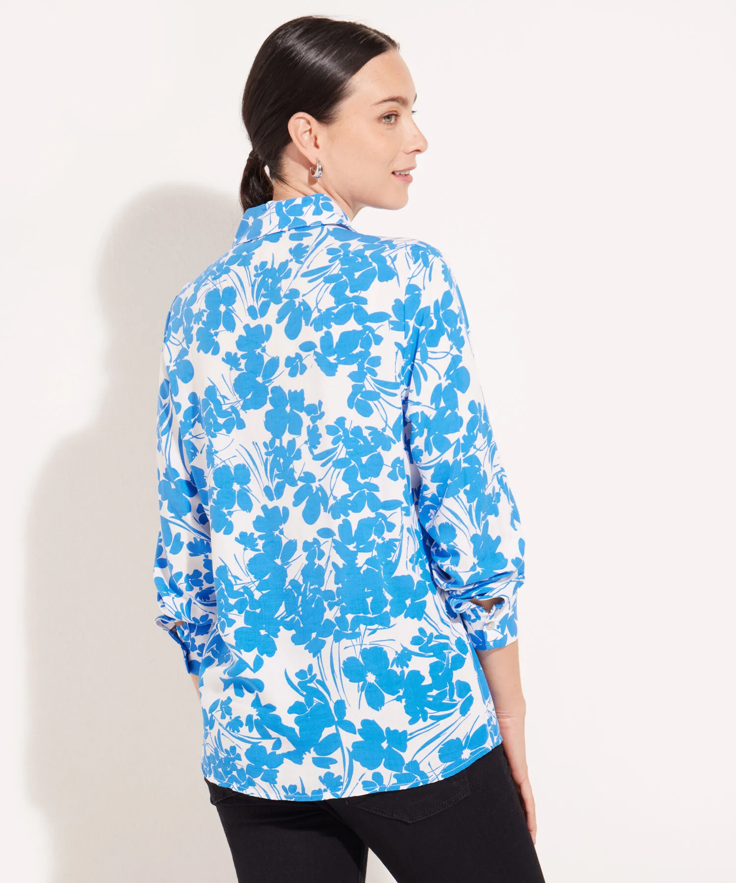 CAMISA MANGA LARGA ESTAMPADO