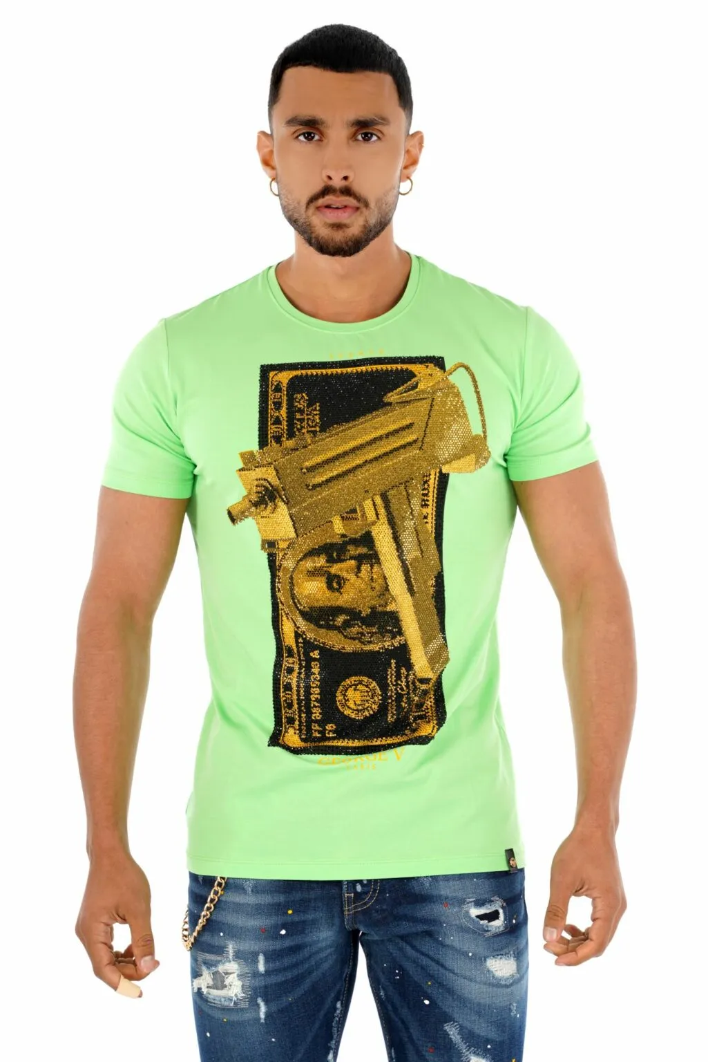 CAMISETA GEORGE V  GV2222 GREEN
