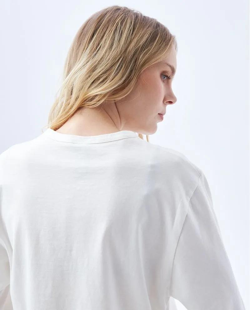 Camiseta manga larga para mujer