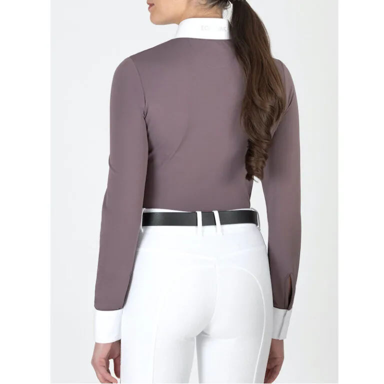 Camiseta Mujer Equiline Gannerg Manga Larga