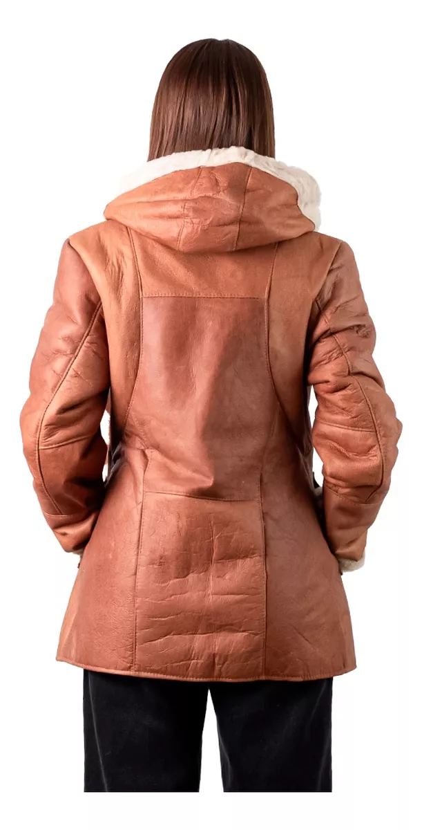 CAMPERA DE CUERO DE OVEJA DE MUJER SUELA  MODELO: 302