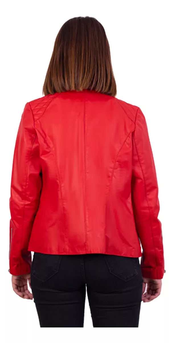 CAMPERA DE CUERO VACUNO 100% LEGITIMO DE MUJER  ART: 335