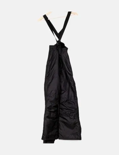CARVERACE Pantalón negro técnico