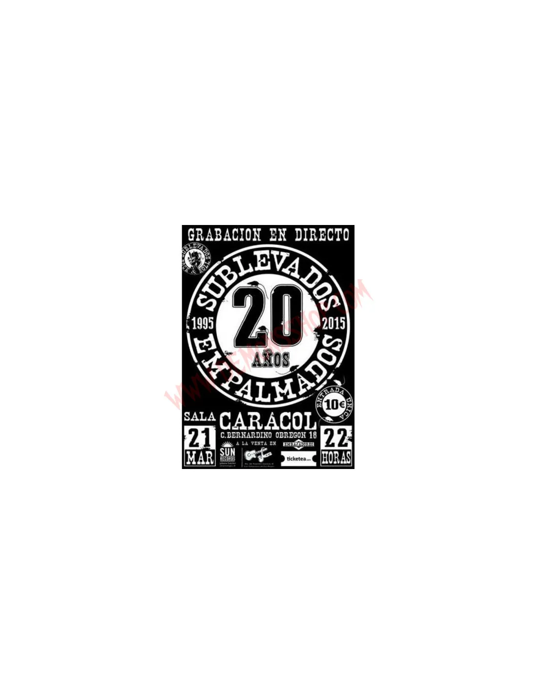 CD SUBLEVADOS  20 AñOS EMPALMADOS