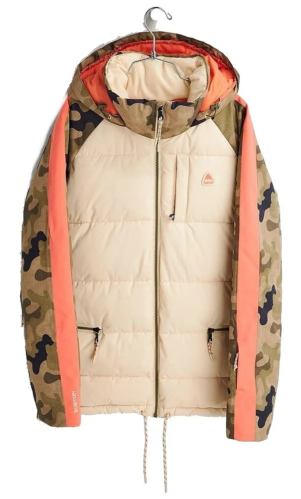 CHAQUETA BURTON KEELAN  CREAM BRULEE/MARTINI OLIVE/TERRA/CAMO  WOMEN´S