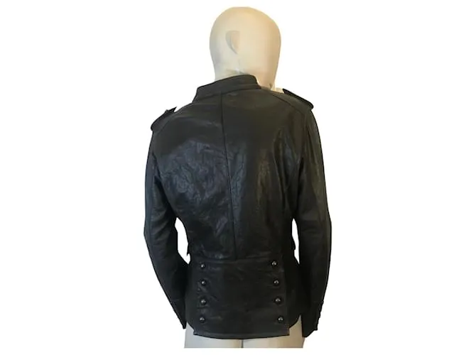 Chaqueta de cuero Kookaï Marrón oscuro 
