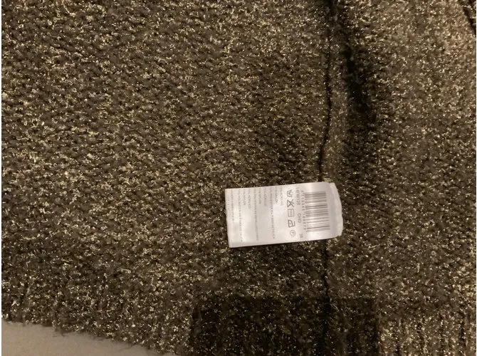 Chaqueta marrón e hilo de oro BDBA T. 38 Dorado Marrón oscuro 