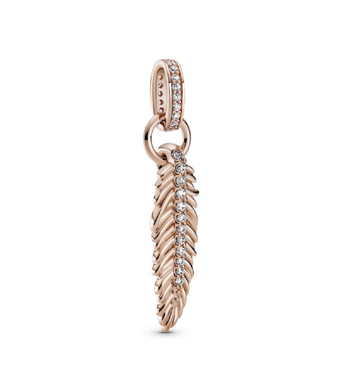 CHARM PANDORA ROSE COLGANTE PLUMA BRILLANTE  789550C01