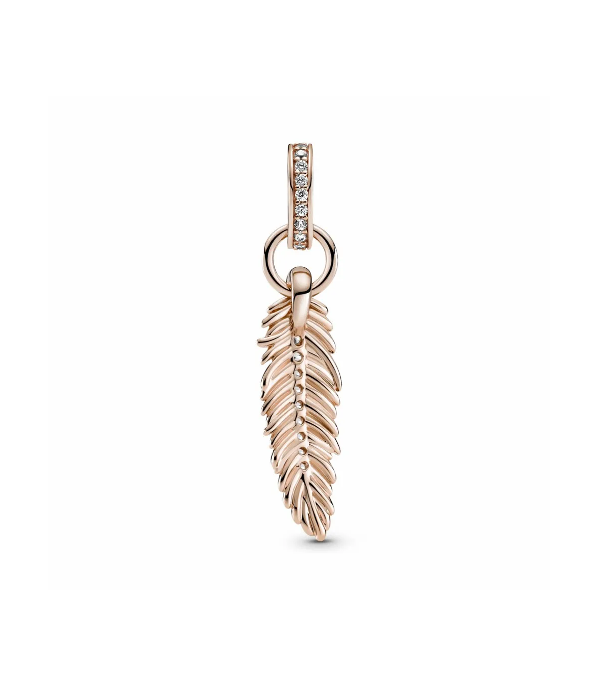 CHARM PANDORA ROSE COLGANTE PLUMA BRILLANTE  789550C01