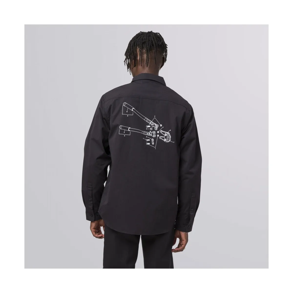 Chemise porter ls work