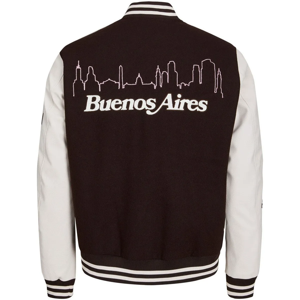 College Wool Blend Bomber