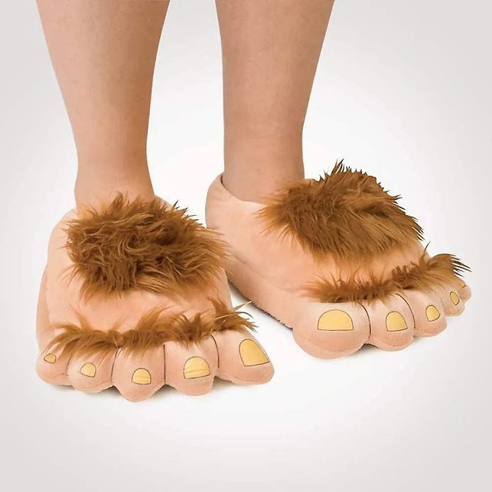 Comfort Creative Vintage Savage Cotton Slippers, Home Zapatos de Felpa