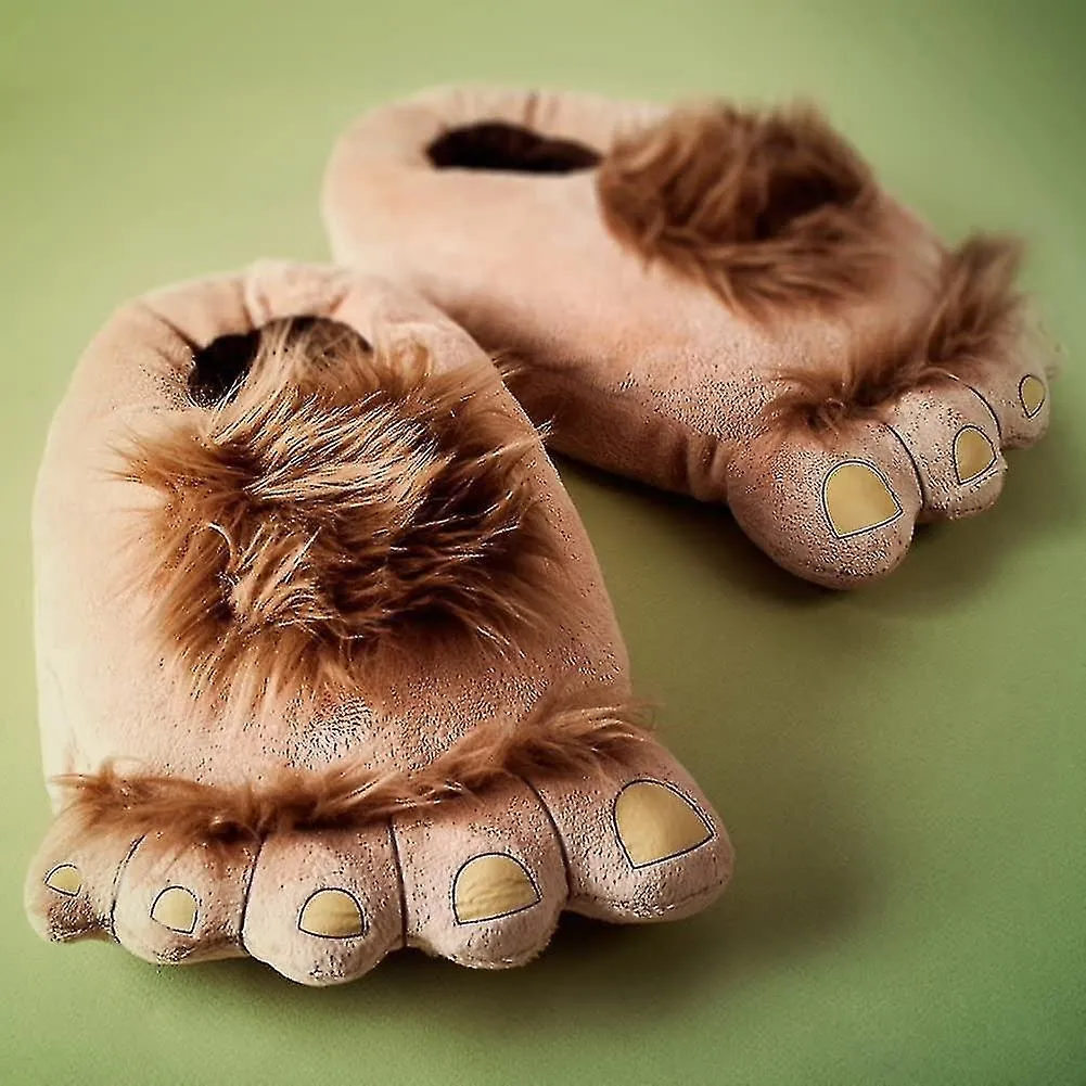 Comfort Creative Vintage Savage Cotton Slippers, Home Zapatos de Felpa