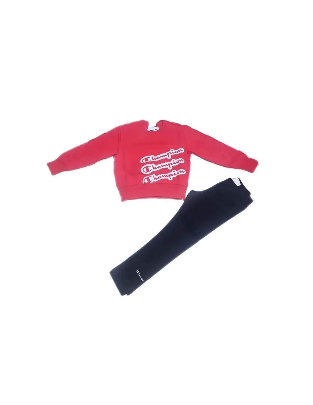 Conjunto Champion Crewneck Suit Infantil Red