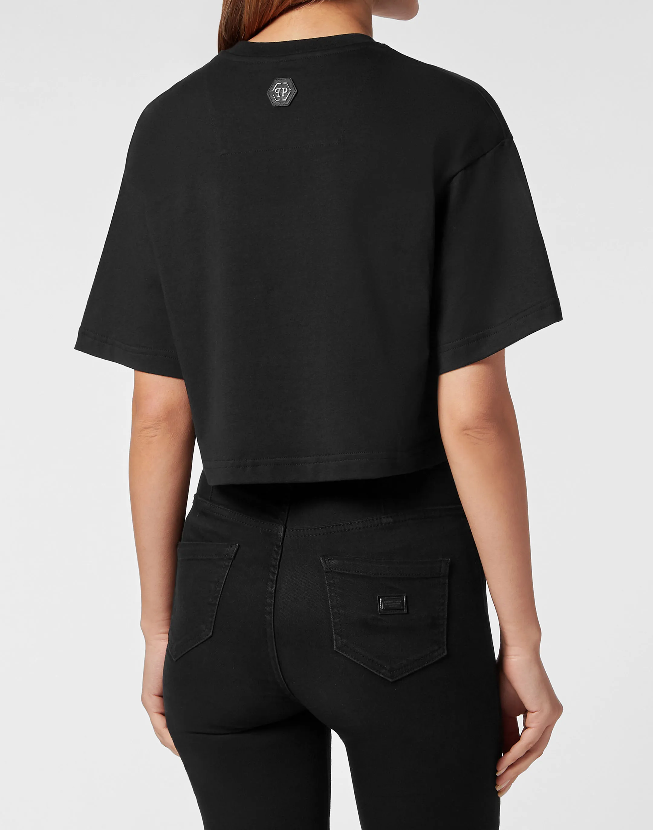 CROPPED TSHIRT SKULL