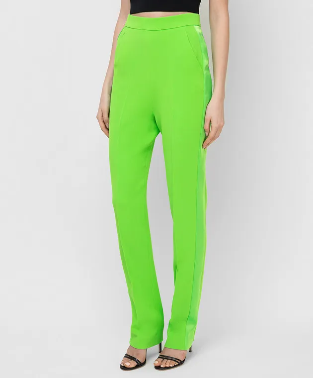 David Koma Green pants