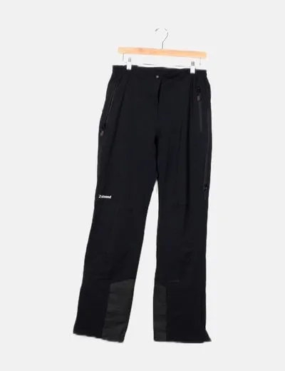 Decathlon Pantalon técnico negro