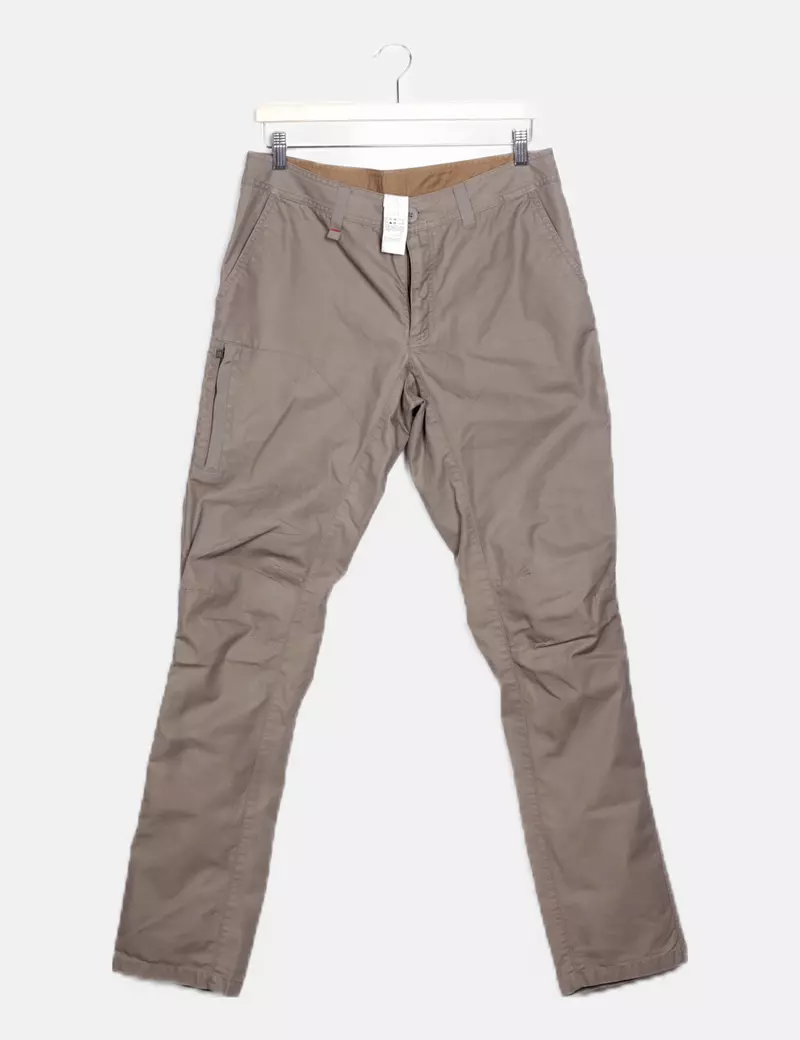 Decathlon Pantalón beige técnico