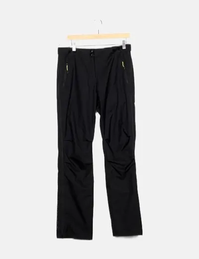 Decathlon Pantalón negro técnico