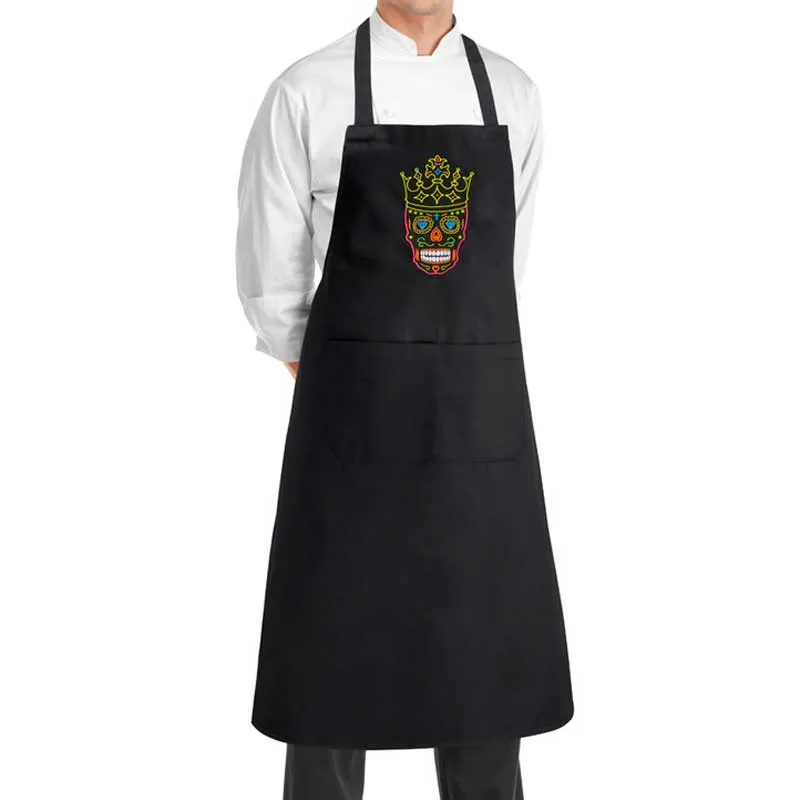 DELANTAL CON PETO THE CROWN  EGOCHEF