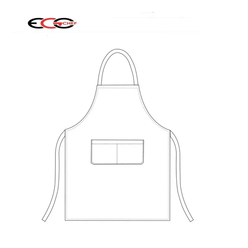DELANTAL CON PETO THE CROWN  EGOCHEF