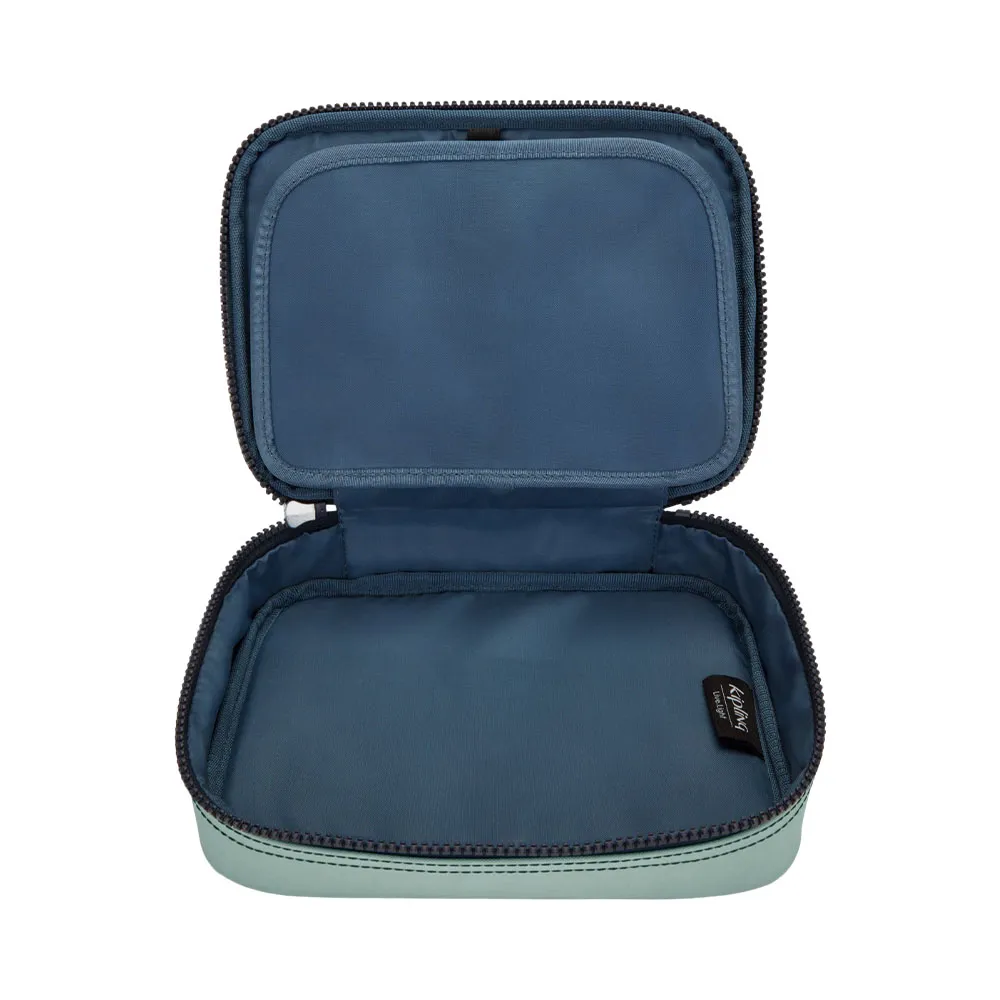 ESTUCHE KIPLING 100 PENS GREEN BLOCK