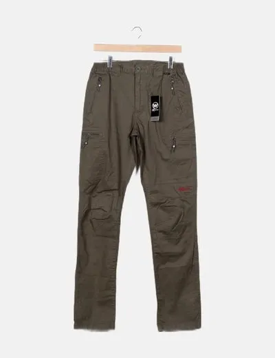 EXTREME Pantalón verde técnico