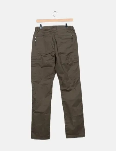 EXTREME Pantalón verde técnico