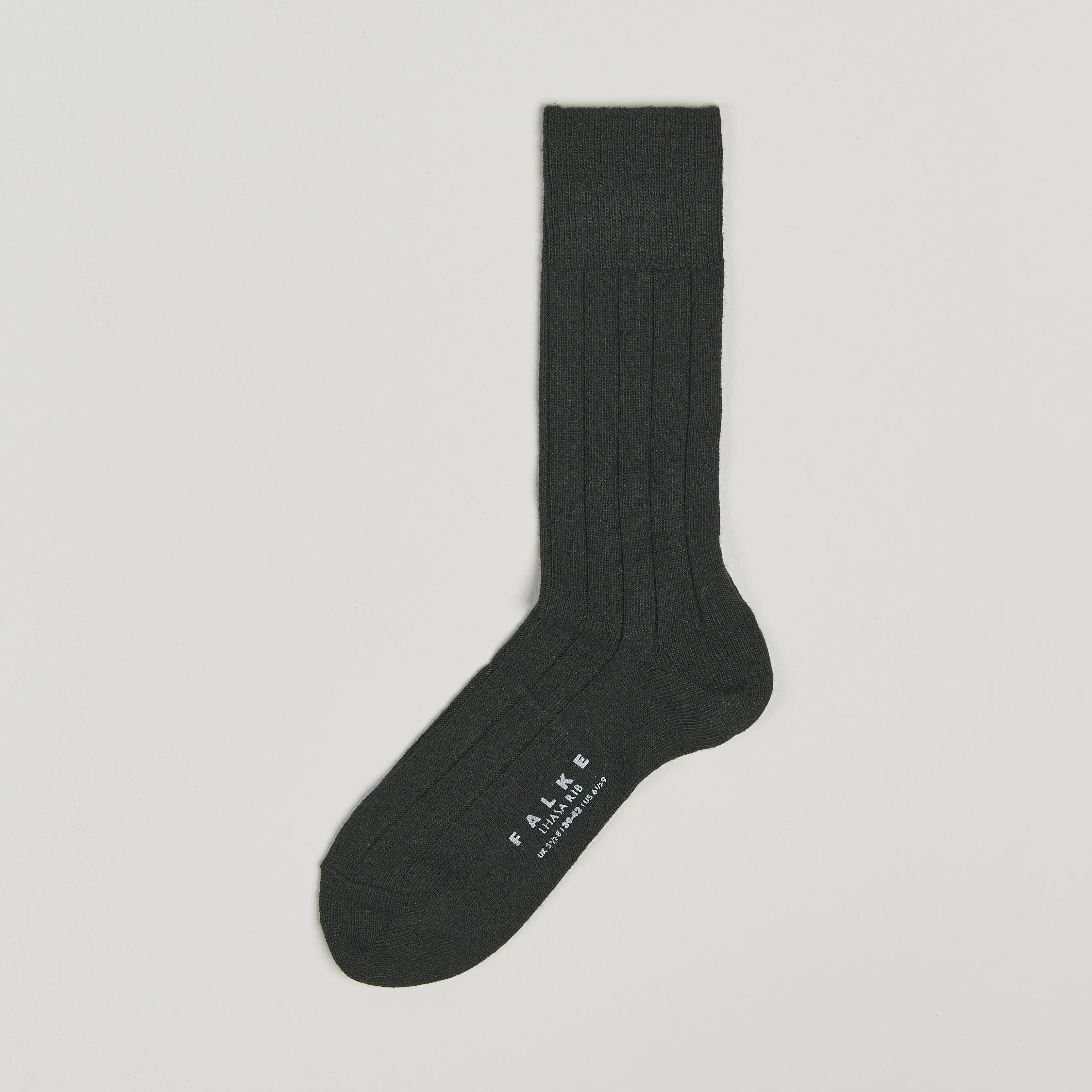 Falke Lhasa Cashmere Socks Forest Green