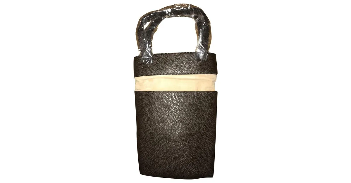 Fendi Pelliccia Beige Marrón oscuro 