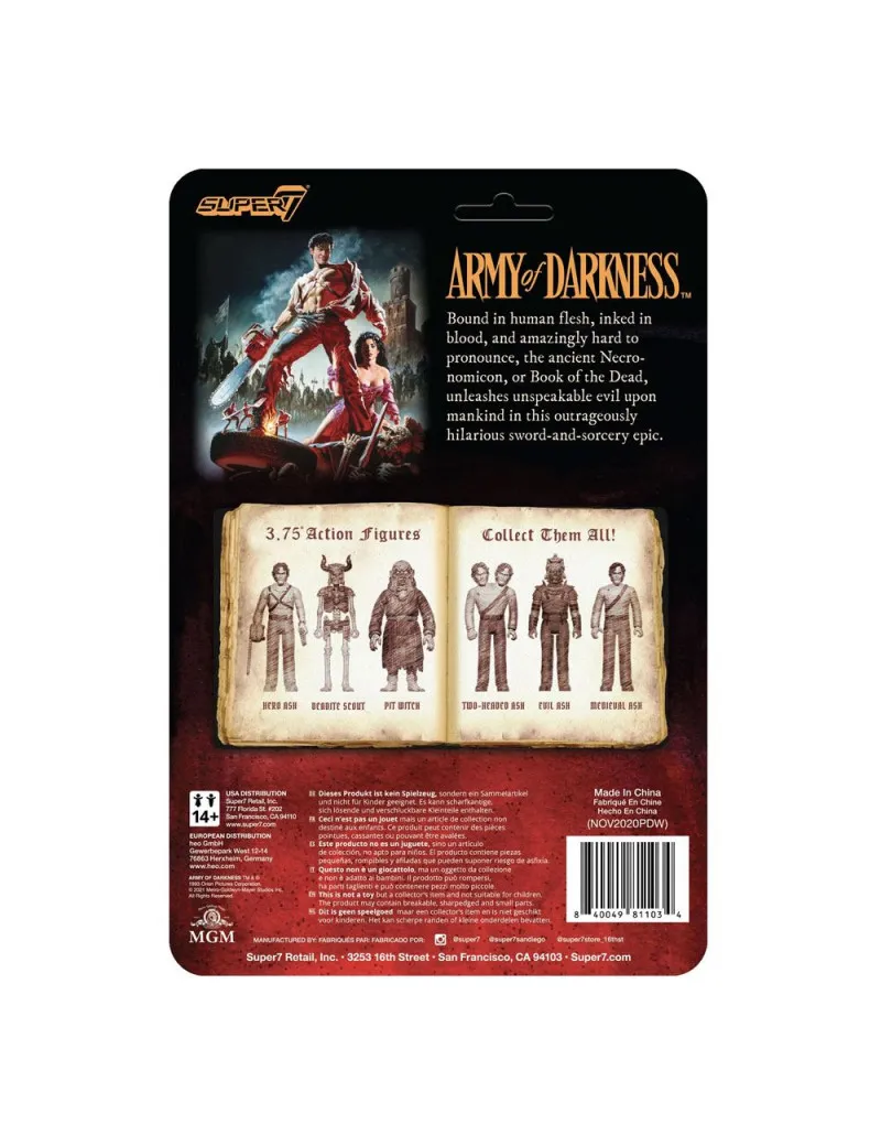 Figure Army Of Darkness ReAction Deadite Scout (Midnight) 10 cm